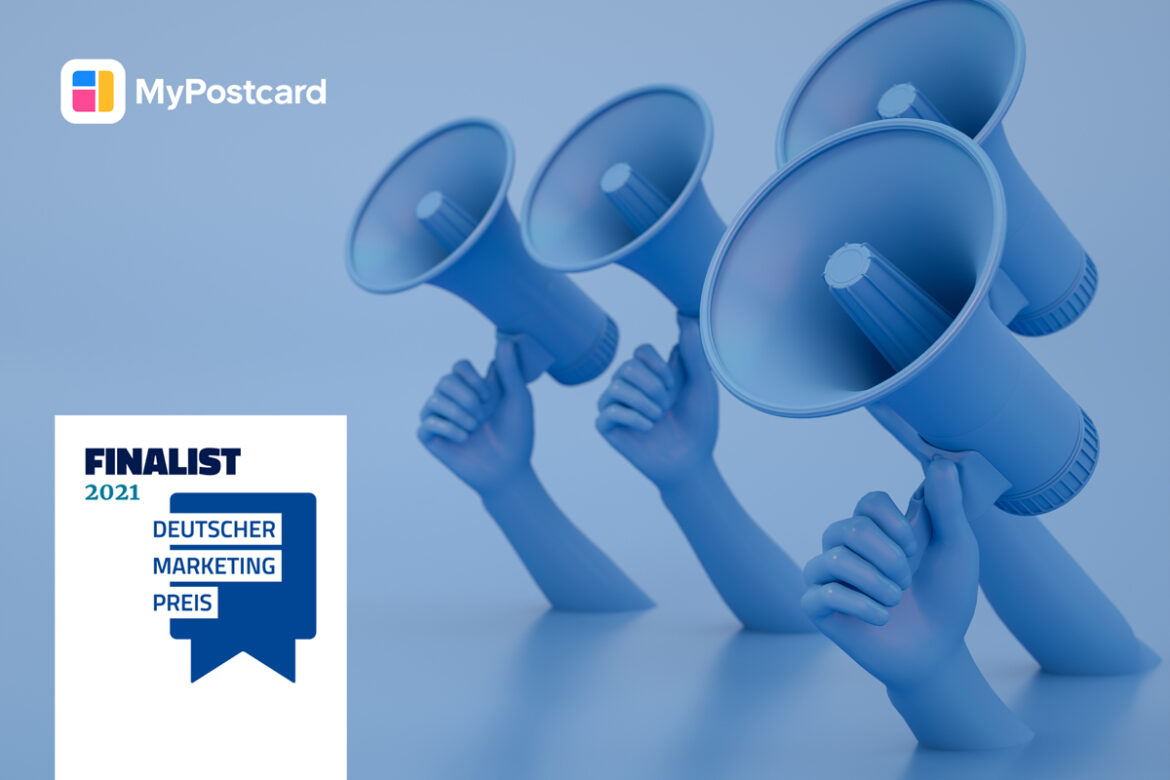 Love not bills in the mailbox! – MyPostcard’s marketing concept among the top 10 nominees at the German Marketing Award 2021
